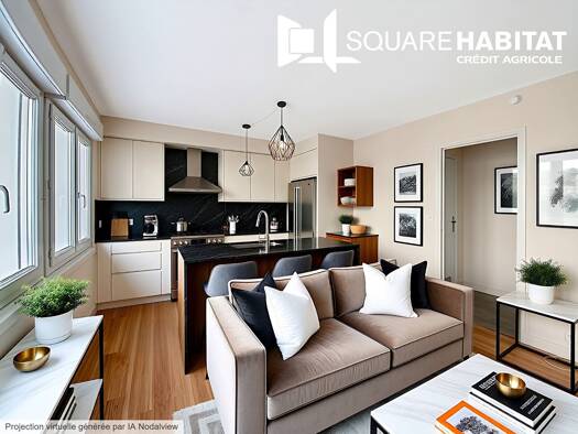 Appartement à vendre 119 500 € 2 pièces 1 chambre 35 m² Étage 1/3 Ville Close-Centre Ville Concarneau 29900