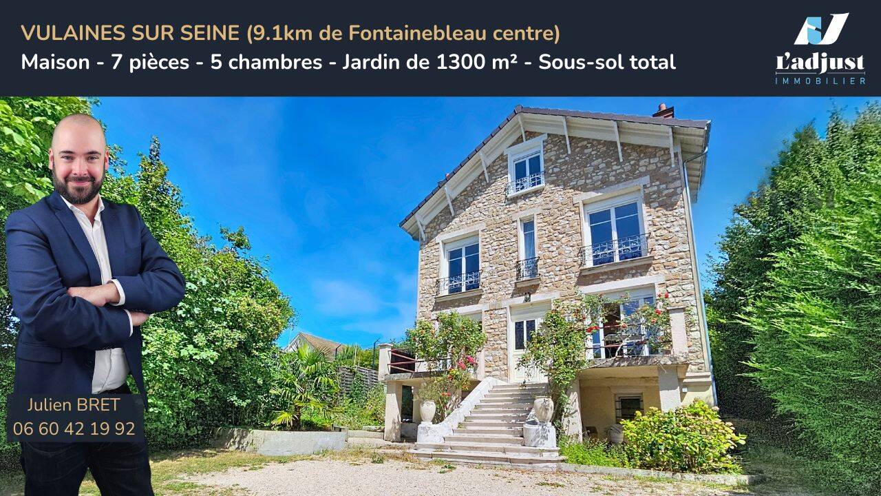 Maison 7 pièces 150 m² · à Vulaines-sur-Seine · 150 m² · 620 000 €