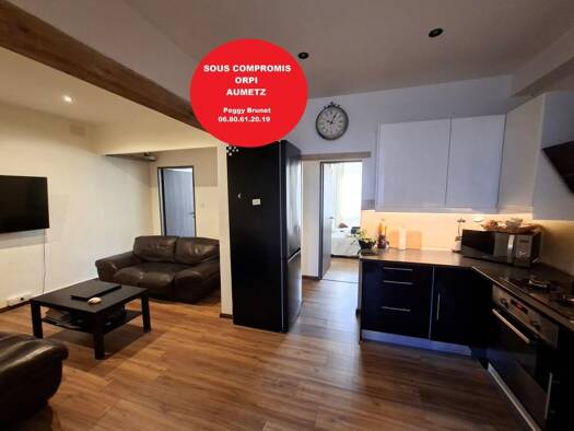 Appartement à vendre 109 000 € 3 pièces 2 chambres 53 m² RDC/4 Aumetz 57710