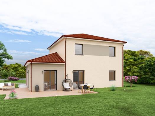Terrain avec maison neuve à vendre 270 000 € 6 pièces 4 chambres 117 m² Dommartin-lès-Remiremont 88200
