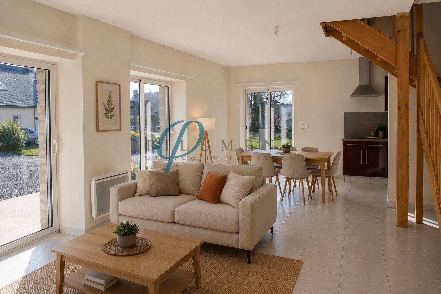 Maison 5 pièces 92 m² · à Treillières · 92,4 m² · 1 220 €