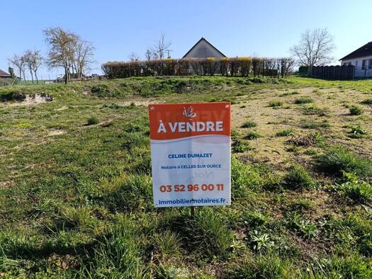 Terrain constructible à vendre 32 875 € 1 219 m² de terrain Onjon 10220