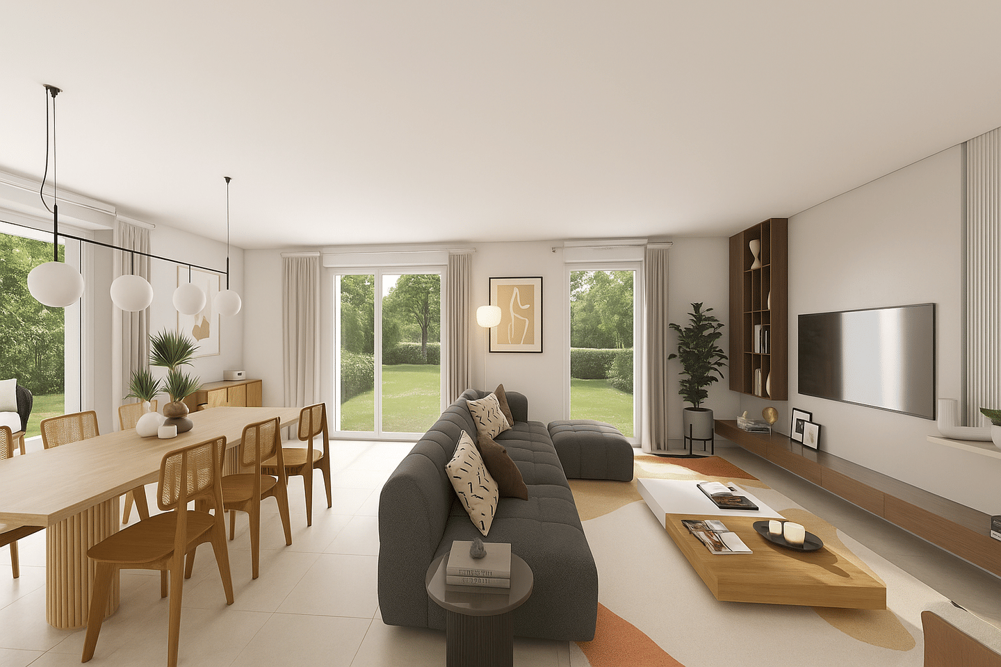 Appartement 4 pièces 98 m² · à Quint-Fonsegrives · 97,5 m² · 449 000 €