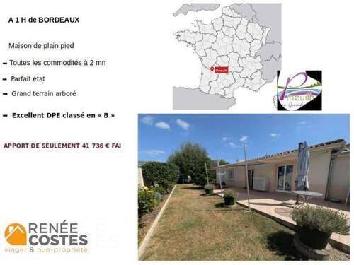 Maison 4 pièces 95 m² · à Pineuilh · 95 m² · 41 736 €