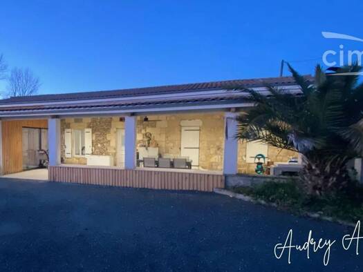 Maison à vendre 281 400 € 5 pièces 3 chambres 150 m² 1 478 m² de terrain Civrac-de-Blaye 33920