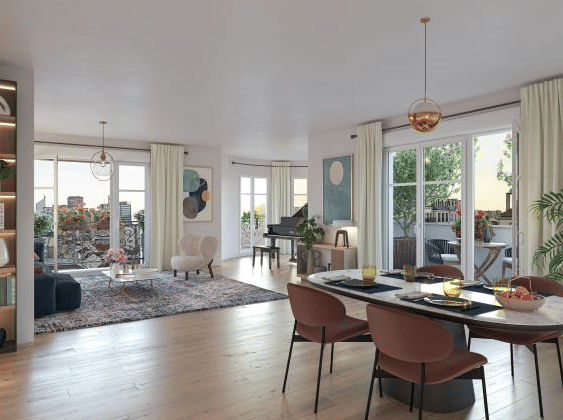 Appartement 4 pièces 104 m² · à Puteaux · 104 m² · 1 100 000 €