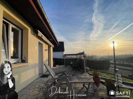 Maison de plain-pied à vendre 209 000 € 5 pièces 4 chambres 145 m² 481 m² de terrain Écrouves 54200