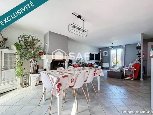 Maison à vendre 321 000 € 4 pièces 3 chambres 90 m² 933 m² de terrain Est Ville Ballan-Miré 37510