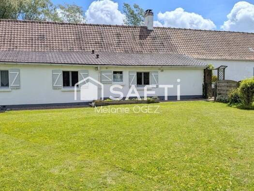 Maison à vendre 284 900 € 7 pièces 3 chambres 112 m² 3 471 m² de terrain Tilques 62500