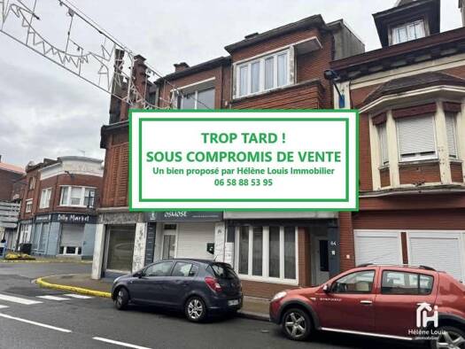 Immeuble à vendre 160 000 € 104 m² Parc Urbain-Stade Gabriel Peri Billy-Montigny 62420