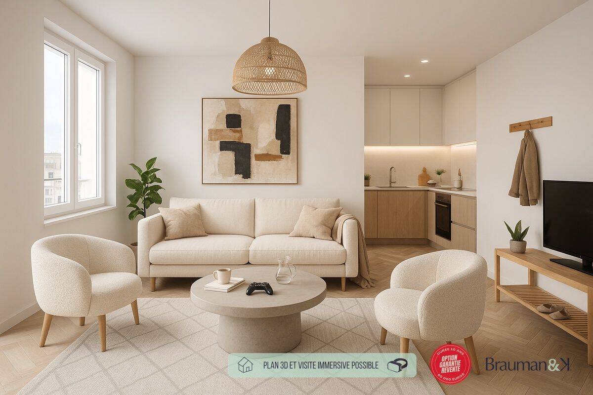 Appartement 2 pièces 43 m² · à Brest · 43 m² · 189 000 €
