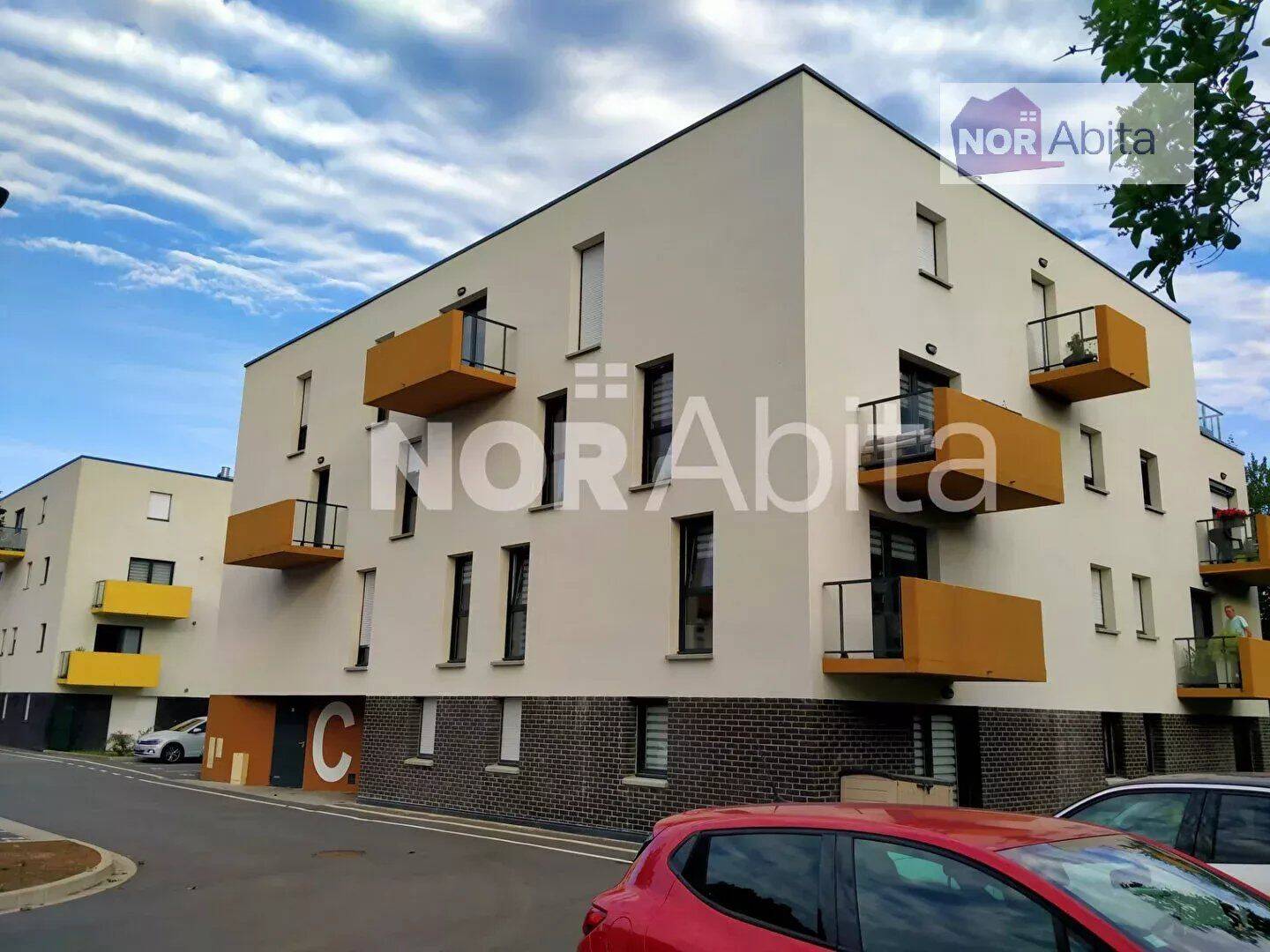 Appartement 3 pièces 60 m² · à Annœullin · 59,9 m² · 775 €