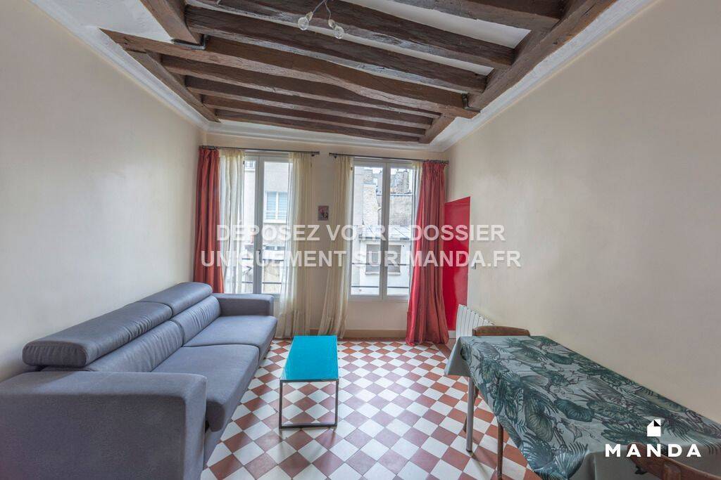 Appartement 1 pièce 25 m² · à Paris 2ème Arrondissement · 25 m² · 1 160 €