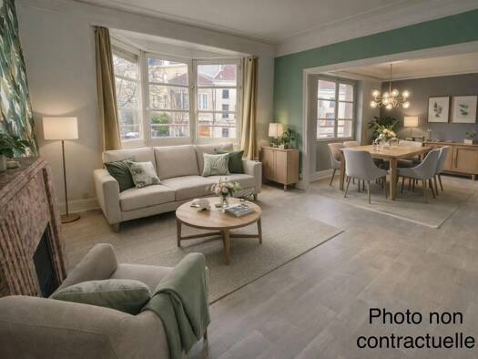 Appartement à vendre 178 000 € 3 pièces 2 chambres 67,4 m² Étage 1/4 Clemenceau Dijon 21000