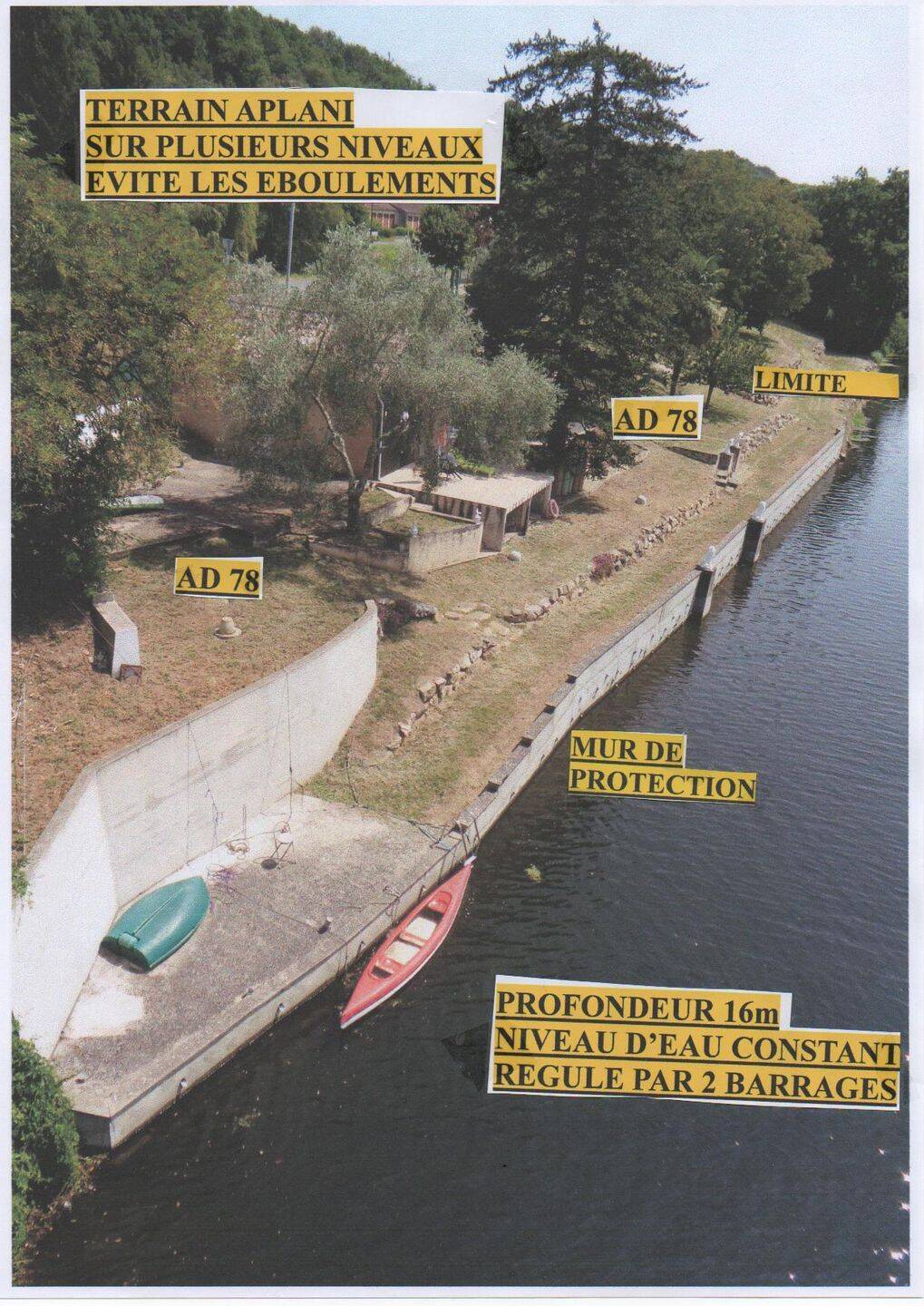 PEPITE BORD DIRECT RIVIERE ET CANAL