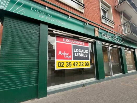 Local commercial à louer 2 088 € 121 m² de surface de vente Centre Ville Le Havre 76600