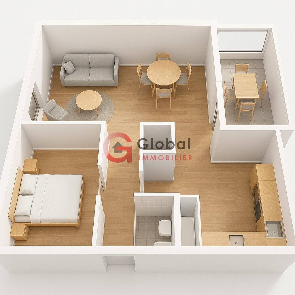 Appartement 2 pièces 49 m² · à Marseille 11ème Arrondissement · 49 m² · 253 160 €