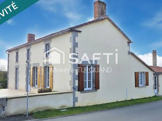 Maison à vendre 190 000 € 7 pièces 5 chambres 173 m² 1 259 m² de terrain La Forêt-sur-Sèvre 79380