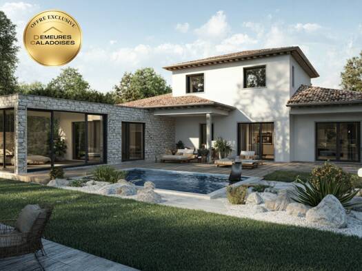 Terrain avec maison neuve à vendre 340 000 € 5 pièces 4 chambres 120 m² 759 m² de terrain Nord et Ouest Viriat 01440