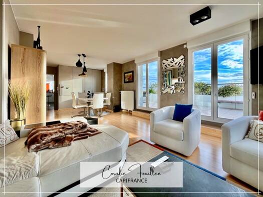 Duplex à vendre 329 000 € 4 pièces 2 chambres 98 m² Étage 8/8 Malakoff Nantes 44000