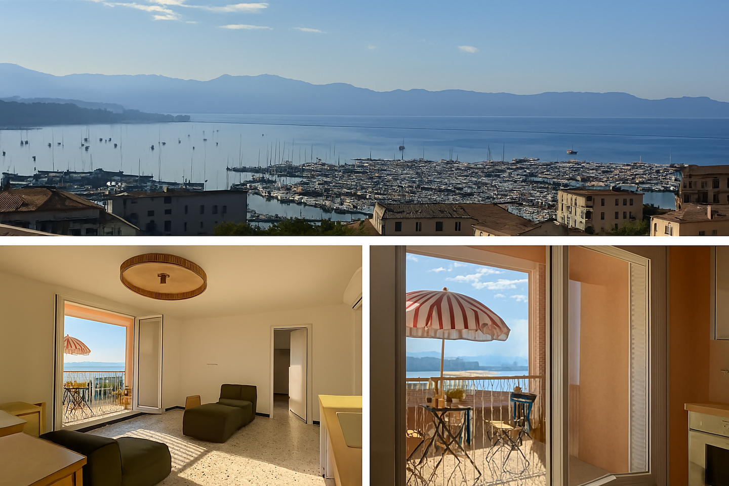 Appartement à louer T5/F5 85 m² 600 € Alzo Di Leva Ajaccio (20090)