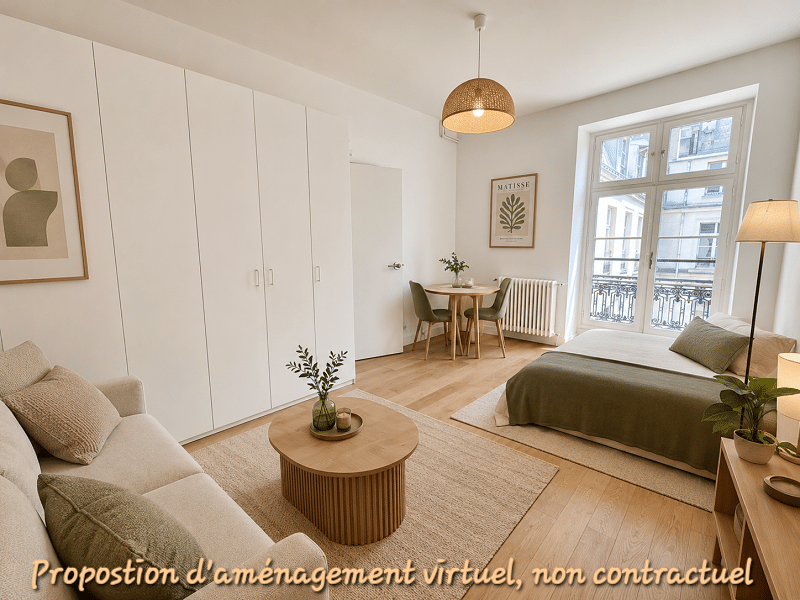 Appartement 1 pièce 34 m² · à Paris 8ème Arrondissement · 34,2 m² · 1 350 €