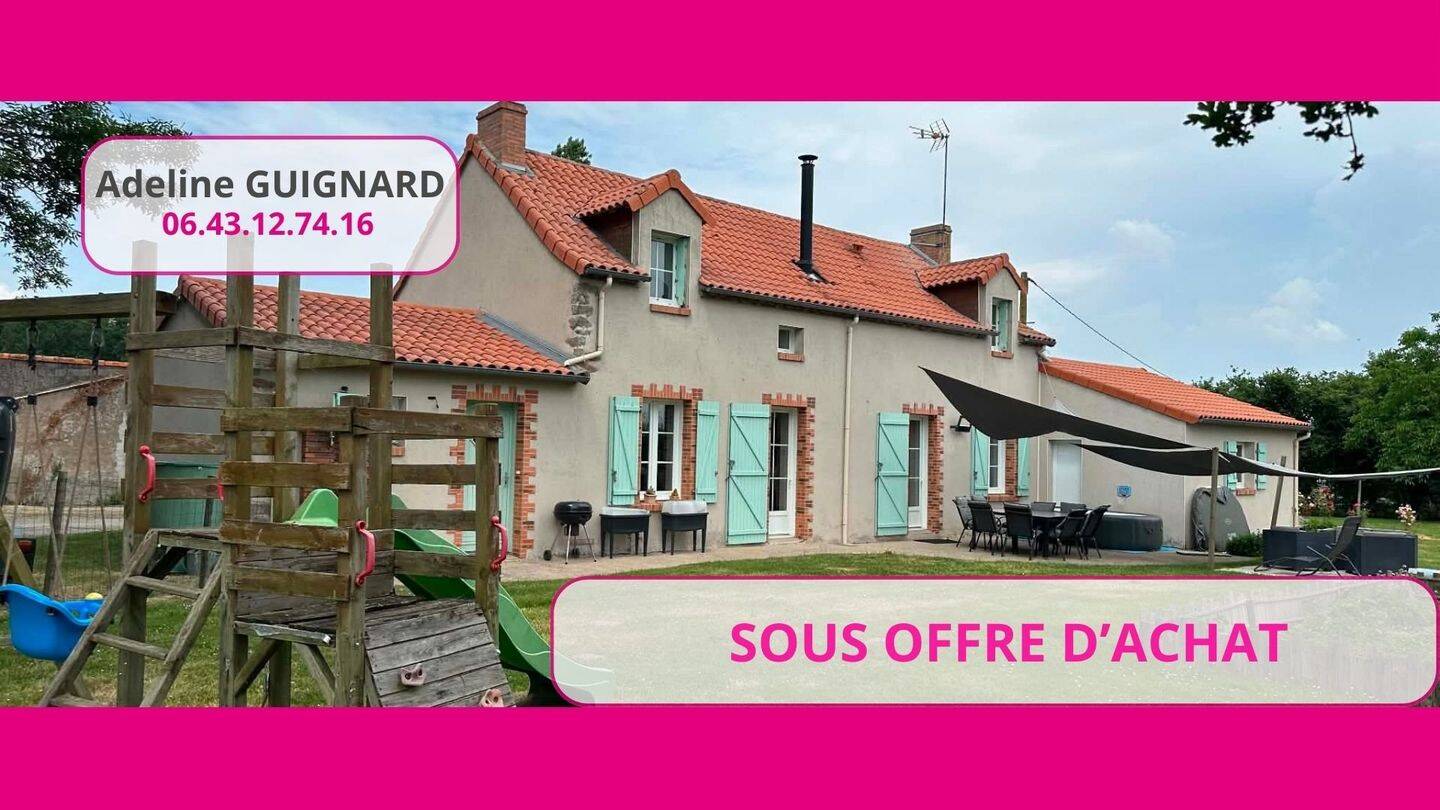 Maison 6 pièces 124 m² · à Chemillé-en-Anjou · 124 m² · 299 999 €