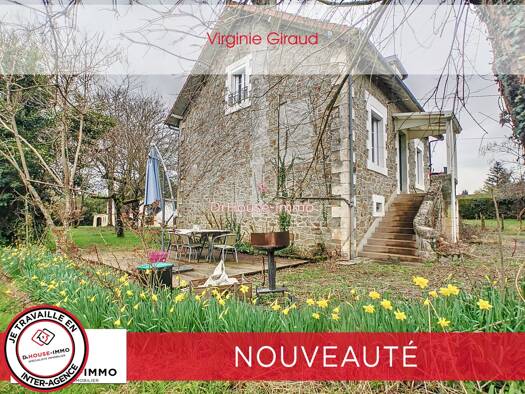 Maison à vendre 189 000 € 5 pièces 4 chambres 120 m² 3 760 m² de terrain Thiviers 24800