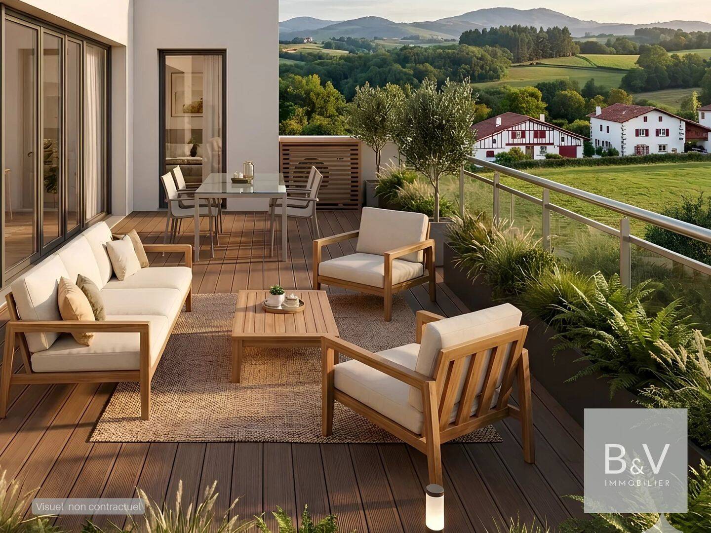 Appartement 4 pièces 93 m² · à Arbonne · 93 m² · 615 000 €