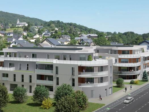 Appartement à vendre - neuf 286 245 € 2 pièces 1 chambre 63,6 m² dès le 31/12/2026 Saint-Baldoph 73190