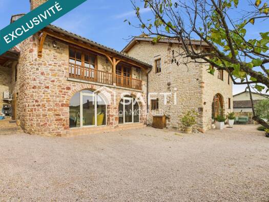 Demeure à vendre 870 000 € 8 pièces 4 chambres 322 m² 1 170 m² de terrain Lancié 69220