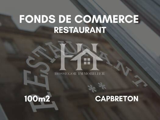 Boutique à vendre Fonds de commerce 220 000 € 100 m² de surface de vente Capbreton 40130
