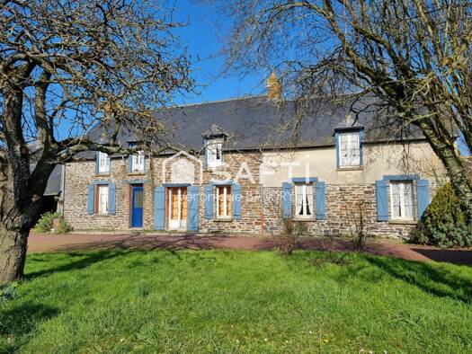 Maison à vendre 280 000 € 6 pièces 5 chambres 130 m² 1 750 m² de terrain Servon-sur-Vilaine 35530