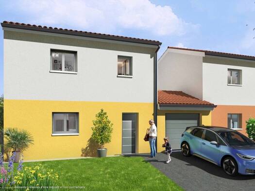 Maison à vendre - neuf 203 000 € 4 pièces 89 m² dès le 31/12/2026 Sud Condat-sur-Vienne 87920