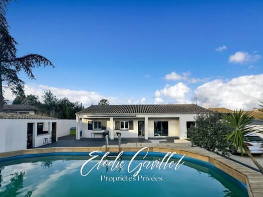 Maison à vendre 329 000 € 5 pièces 3 chambres 132 m² 725 m² de terrain Villemoustaussou 11620