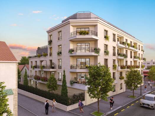 Appartement à vendre - neuf 589 000 € 4 pièces 3 chambres 78,5 m² RDC Les Joncs Marins-Fosse Moreau Le Perreux-sur-Marne 94170