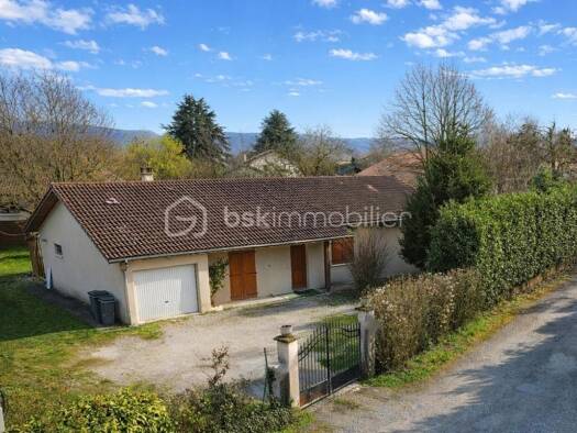 Maison de plain-pied à vendre 320 000 € 5 pièces 3 chambres 106 m² Apprieu 38140