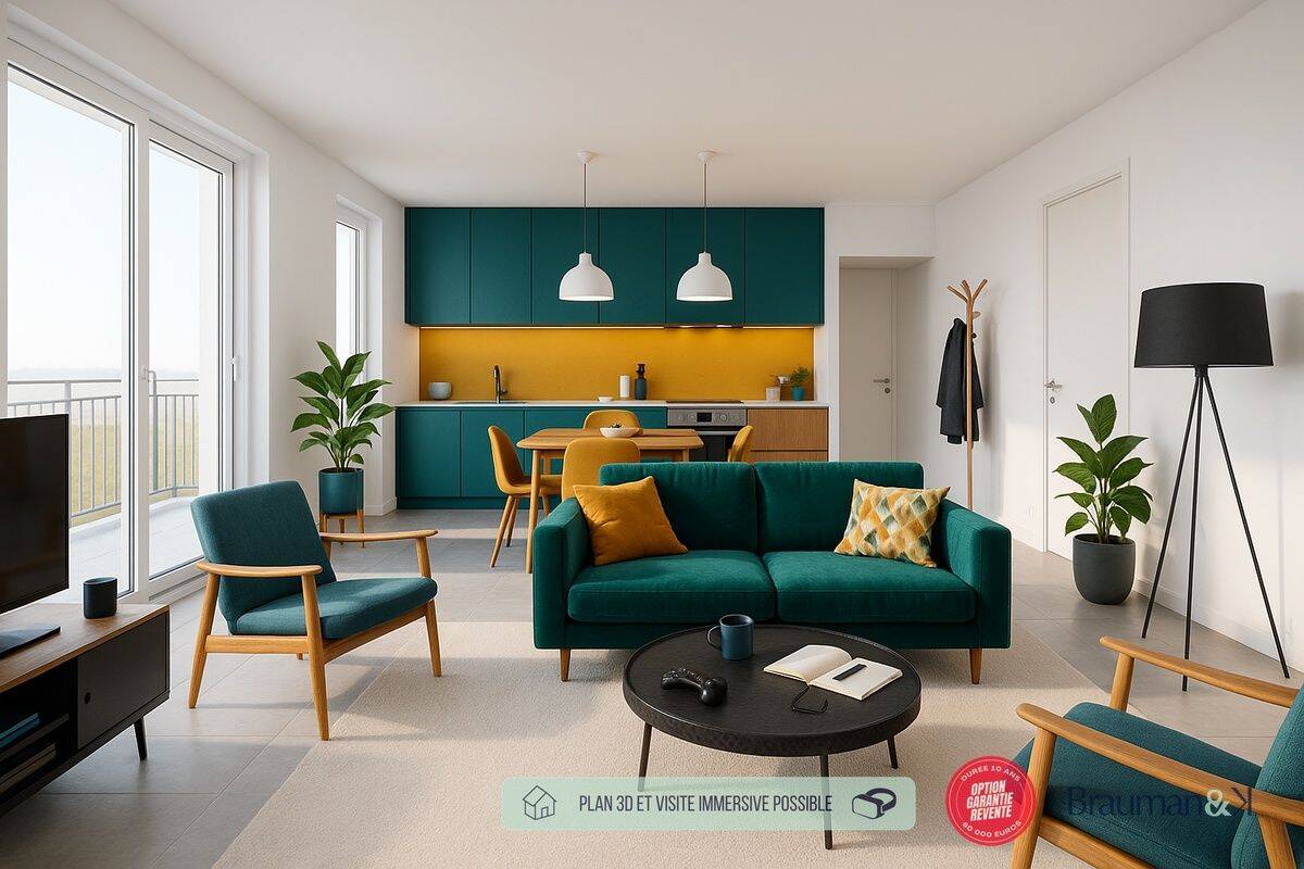 Appartement 4 pièces 73 m² · à Rouen · 73 m² · 269 000 €