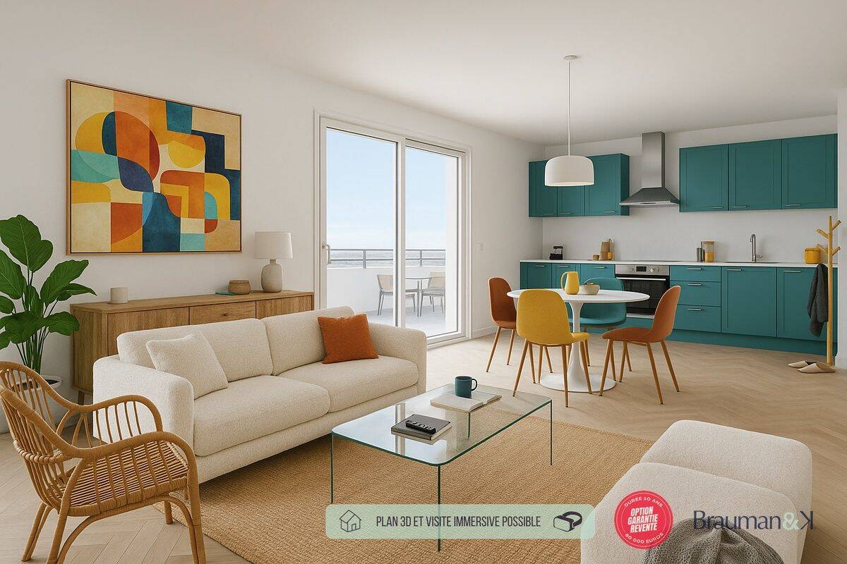 Appartement 4 pièces 89 m² · à Montpellier · 89 m² · 479 001 €