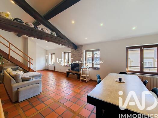 Duplex à vendre 150 000 € 4 pièces 2 chambres 112 m² Étage 3/3 Centre Tarare 69170