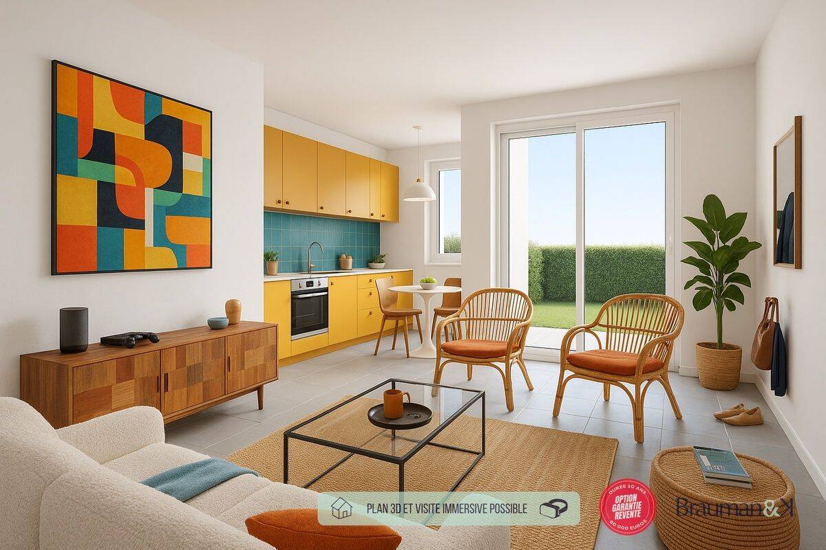 Appartement 2 pièces 39 m² · à Gonfreville-l'Orcher · 39 m² · 131 900 €