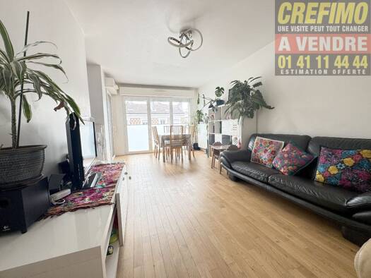 Appartement à vendre 419 000 € 3 pièces 2 chambres 69 m² 4ème étage Voltaire-Grésillons Asnières-sur-Seine 92600