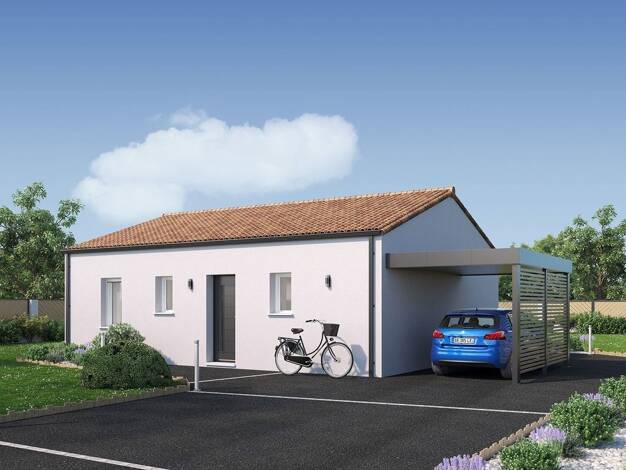 Terrain avec maison neuve à vendre 259 601 € 3 pièces 2 chambres 65 m² 375 m² de terrain Avenue Mitterand Ouest Les Sables-d'Olonne 85100