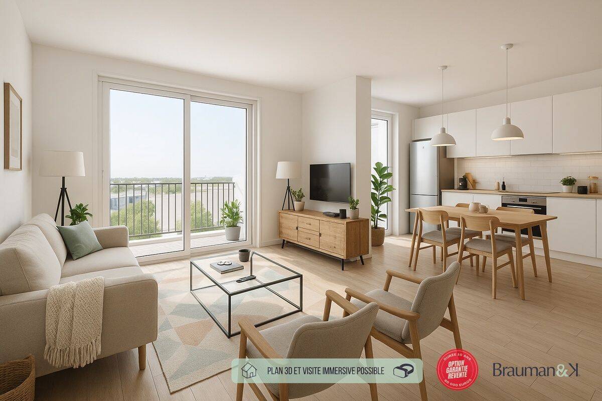 Appartement 3 pièces 60 m² · à Mainvilliers · 60 m² · 173 000 €