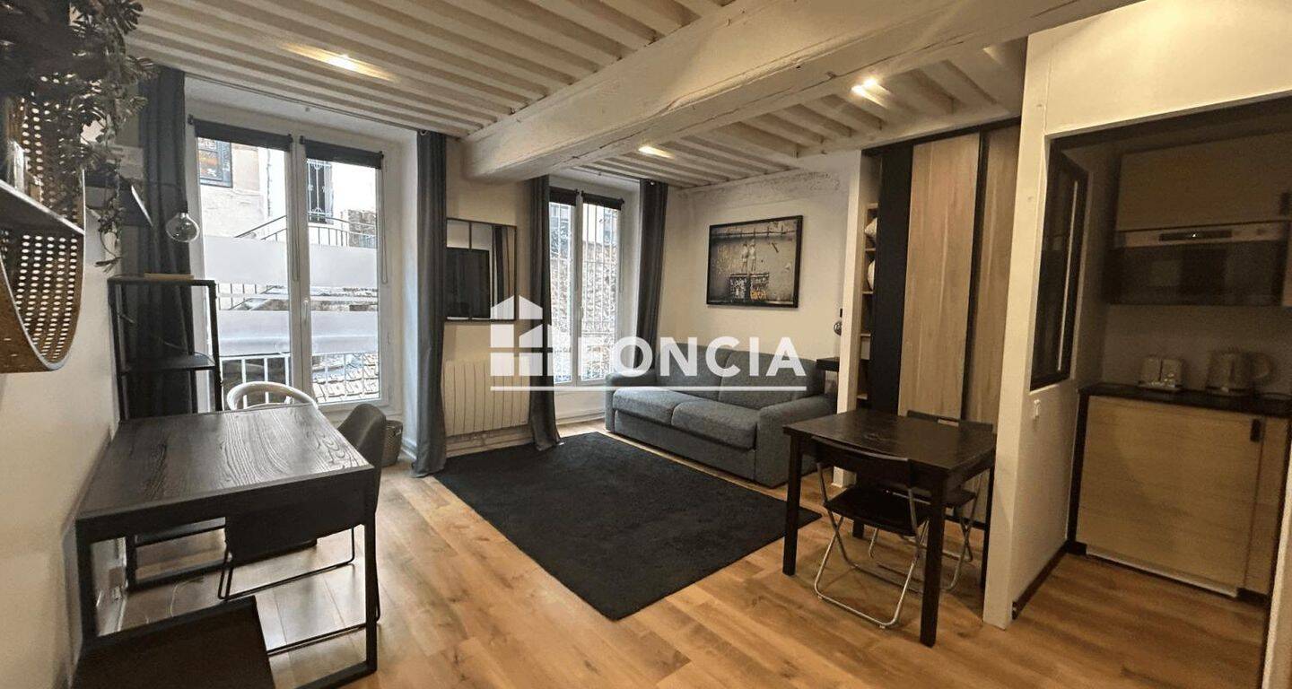 Appartement 1 pièce 27 m² · à Lyon 1er Arrondissement · 26,8 m² · 754 €/mois