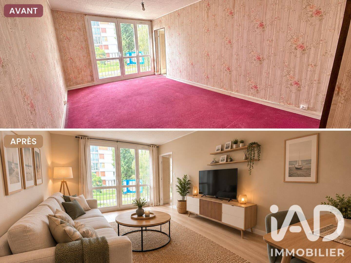 Appartement 3 pièces 54 m² · à Le Havre · 54,3 m² · 74 000 €