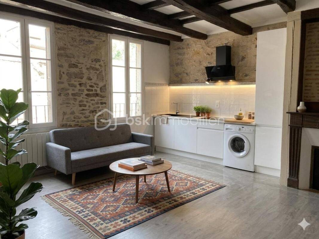 Appartement 3 pièces 54 m² · à Villefranche-de-Rouergue · 54,3 m² · 55 000 €
