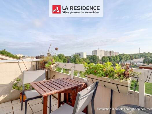 Appartement à vendre 229 900 € 3 pièces 2 chambres 68 m² Étage 3/3 ZAC Saint Sebastien Poissy 78300