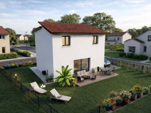 Terrain avec maison neuve à vendre 319 950 € 4 pièces 3 chambres 85 m² 300 m² de terrain Centre Ville Baillargues 34670