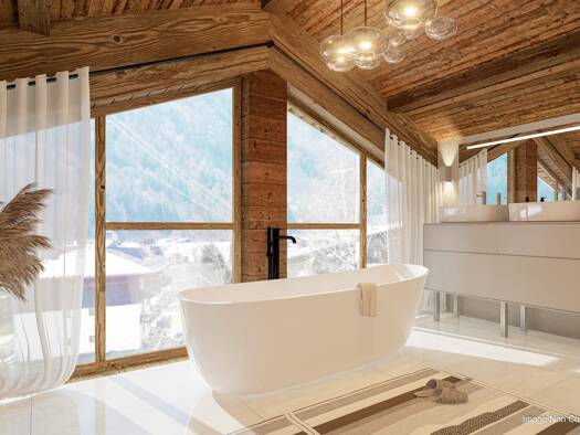 Appartement à vendre - neuf 518 000 € 3 pièces 2 chambres 66 m² RDC Châtel 74390